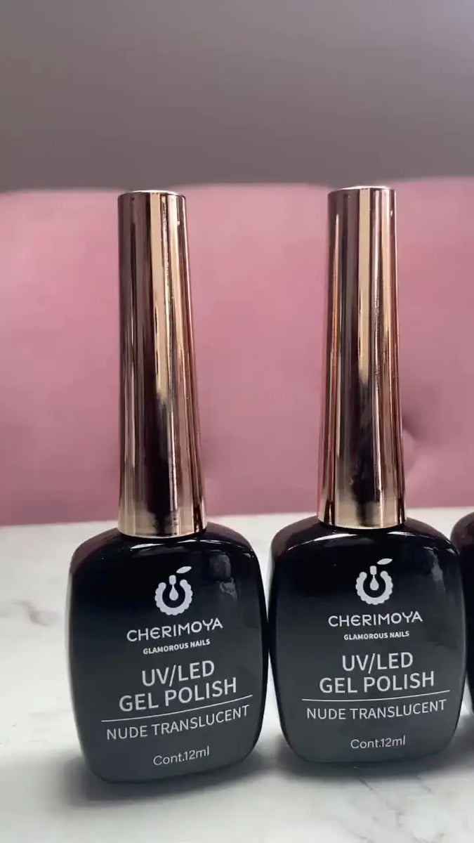 Cherimoya Esmalte Semipermanente Cover Nude Colección 12ml