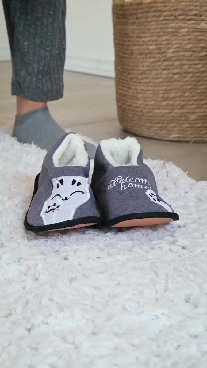 Pantufla Hornerito Mujer Chinela Acolchado Cómoda Algodón