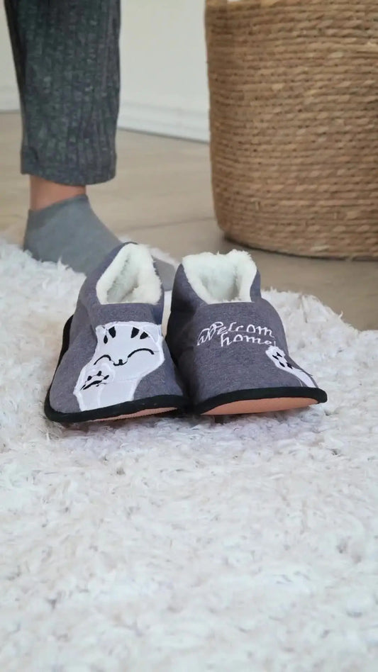 Pantufla Hornerito Mujer Chinela Acolchado Cómoda Algodón