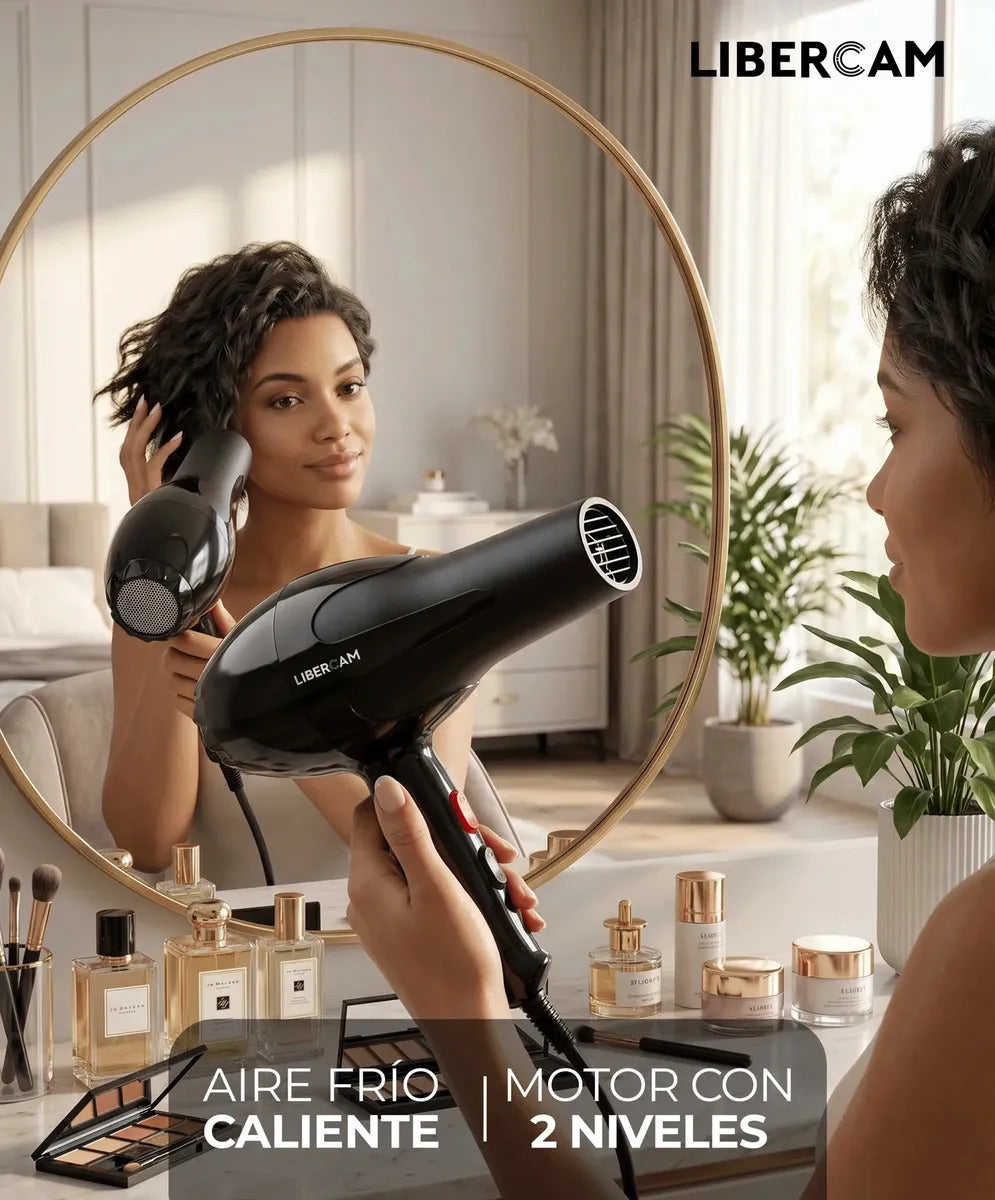 Secador De Pelo Libercam RSEC-02 1800W Negro