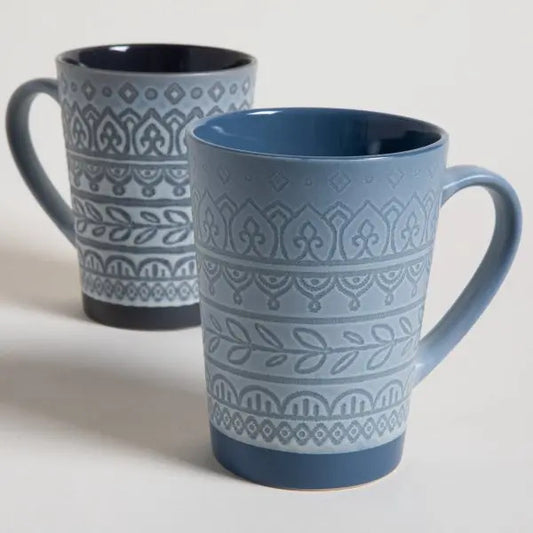 Mug Nepal Recto Alto Azul Oscuro 473 Ml 0510253