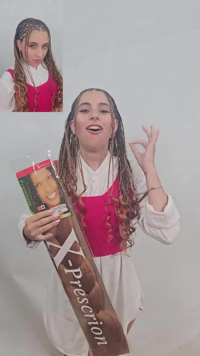 Extensiones Pelo Kanekalon Termico Jumbo Trenzas Africanas