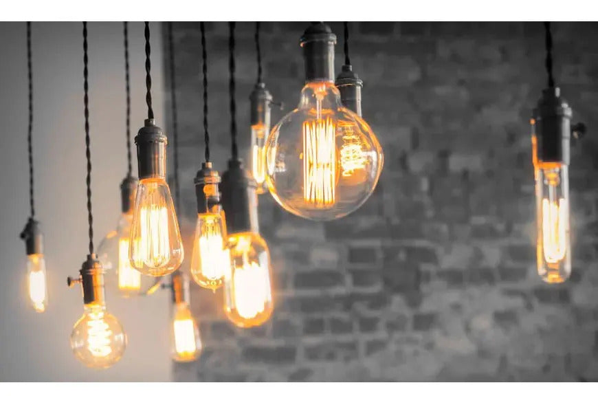 Lampara Gota Filamento Led Vintage E27 6w Blanco