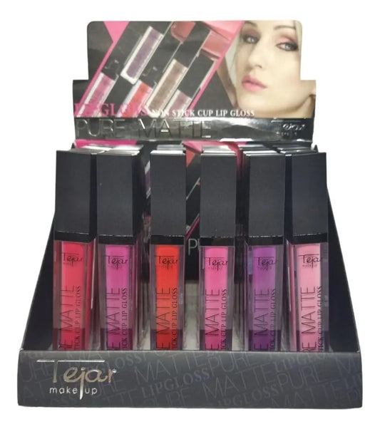 Brillo Labial Mate Tejar Antiadherente Fucsia 01