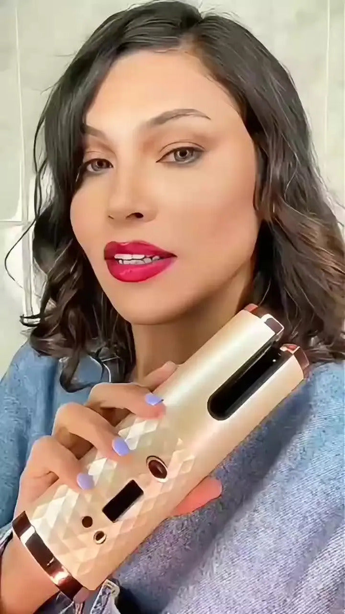 Rizadora Portatil Recargable Usb, Rizos Y Ondas
