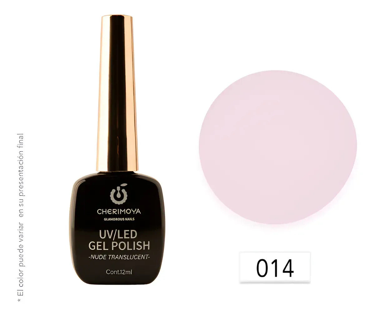 Esmalte Cherimoya Nude 014 12Ml