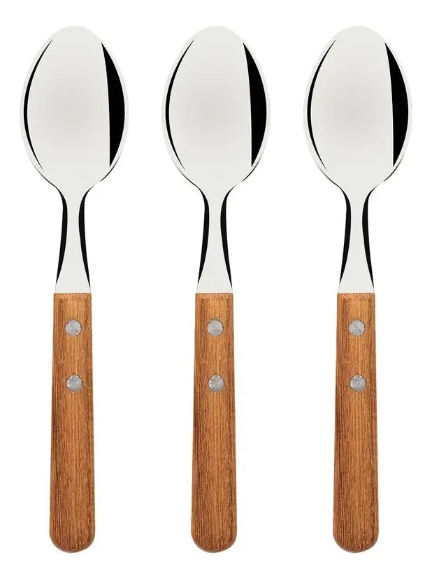 Set 3 Cucharita Tramontina Dynamic Mango Madera