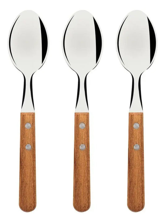 Set 3 Cucharita Tramontina Dynamic Mango Madera