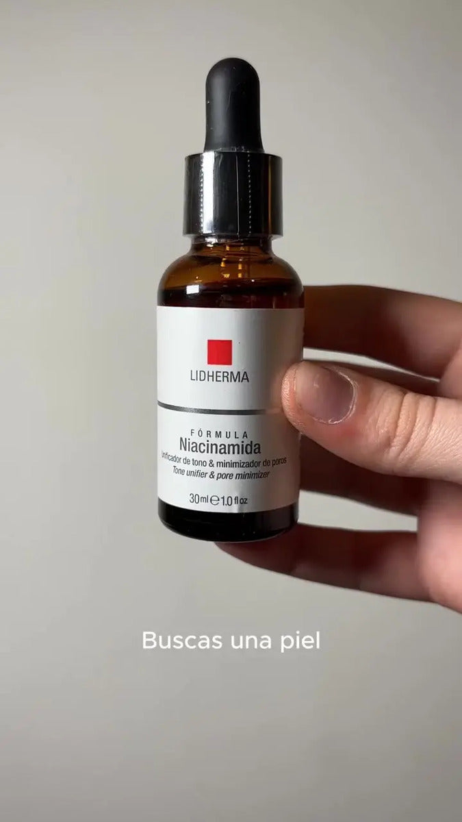 Lidherma, Fórmula Niacinamida X30ml Momento De Aplicación Día/noche Tipo De Piel Todo Tipo De Piel