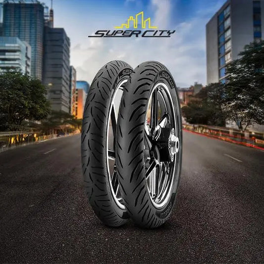 Kit Cubiertas Pirelli Super City 2.75-17 90/90-17 999006060025