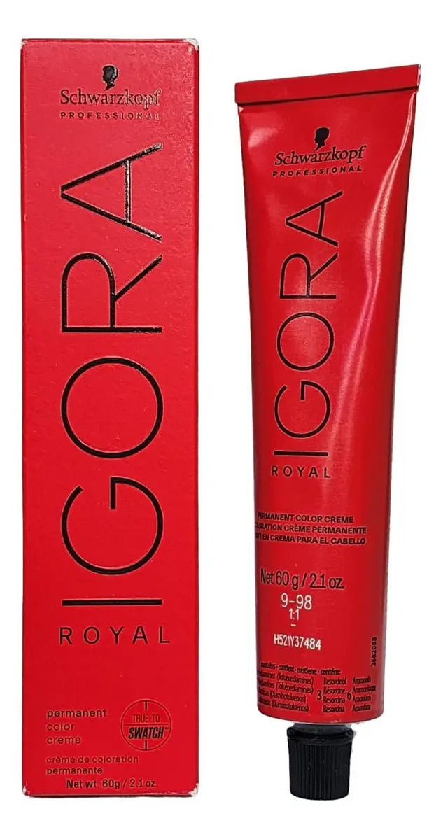 Tintura Schwarzkopf Igora Royal 9.98 60G