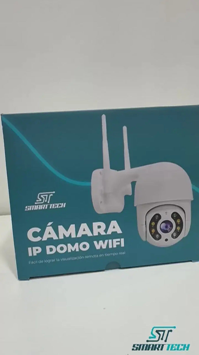 Camara Domo Exterior Seguridad Ip 4mp Autotracking Vigilancia Full Hd Smart Tech N8-400W-IR