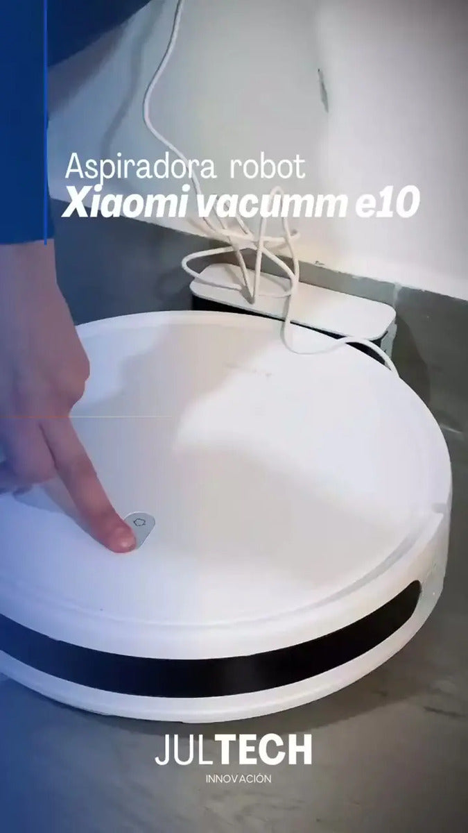 Aspiradora Trapeadora Robot Xiaomi E10 Color Blanco