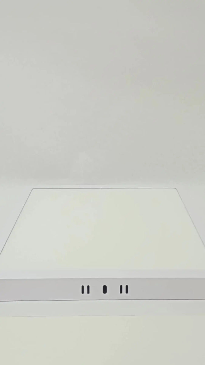 Panel Plafón Led 24w Cuadrado Aplicar Luz Fría/cálida Blanco