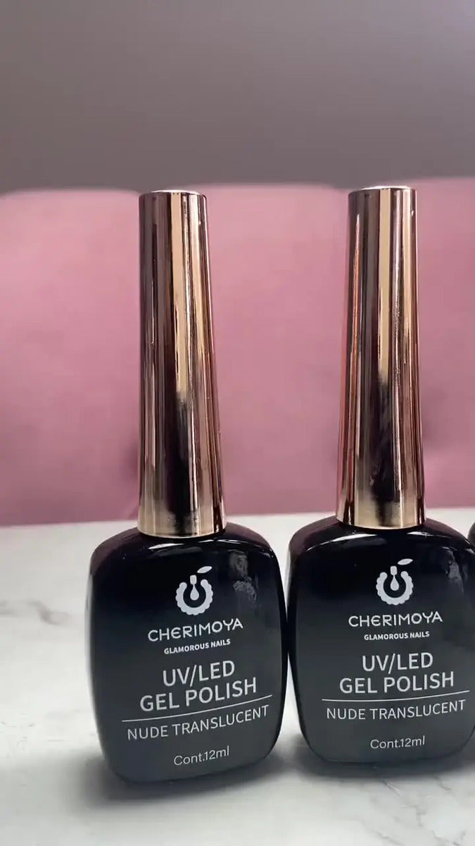Cherimoya Esmalte Semipermanente Cover Nude Colección 12ml