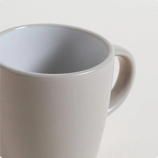 Mug Dalian Beige Y Blanco 330 Ml