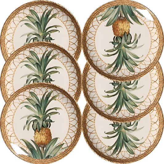 Plato de Postre Porto Brasil PineApple 20.5Cm 542094