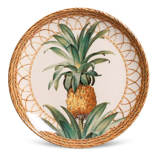 Plato de Postre Porto Brasil PineApple 20.5Cm 542094