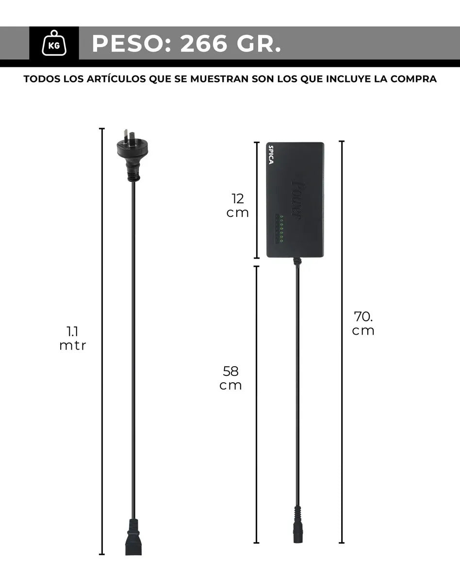 Cargador Universal Libercam RNOT-01 / CUN-12