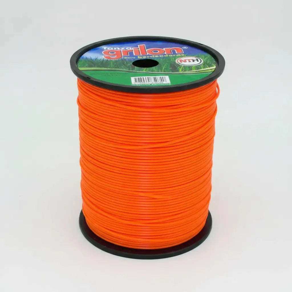 Tanza Grilon 2,5mm Cuadrada Desmalezadora Motoguadaña X 1kg Color Naranja