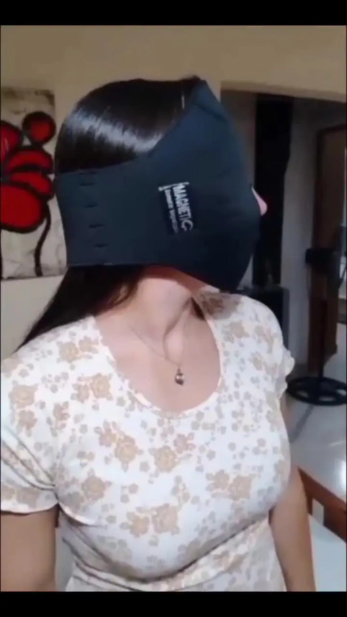 Máscara Facial Magnética Unisex Y Talle Universal Antiage