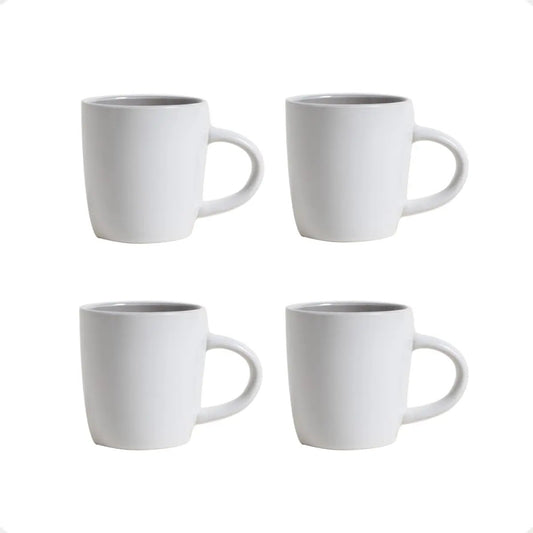 Mug Dalian Blanco Y Beige 330 Ml