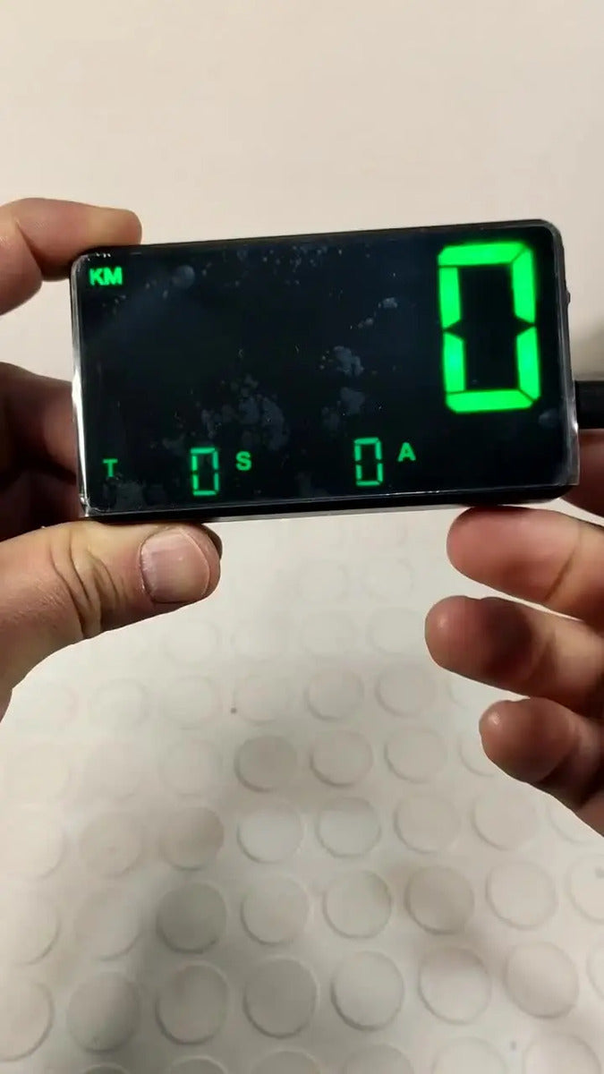 Velocimetro Auto Antiguo Digital Gps Reloj Autometer Tablero