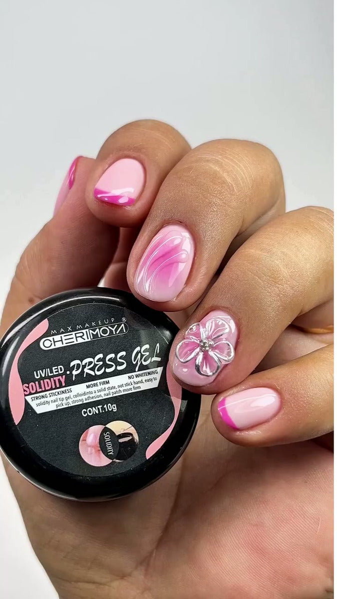 Kit Soft Gel Cherimoya Ultrabond + Tips + Gel Solido