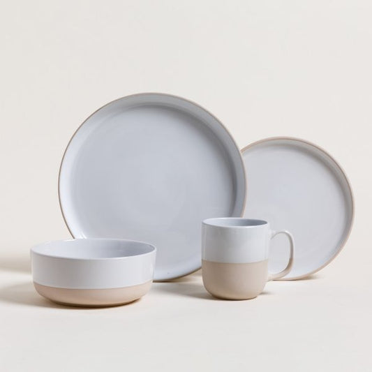 Bowl Toscana Blanco Base Beige 16 Cm