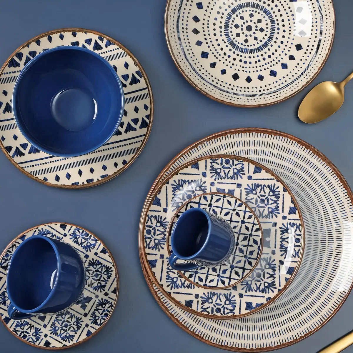 Plato de Postre Porto Brasil Azteca 20.5 Cm521094
