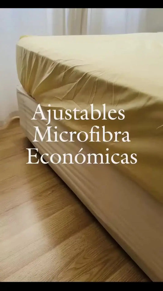 Sabana Ajustable Con Elastico 1 Plaza