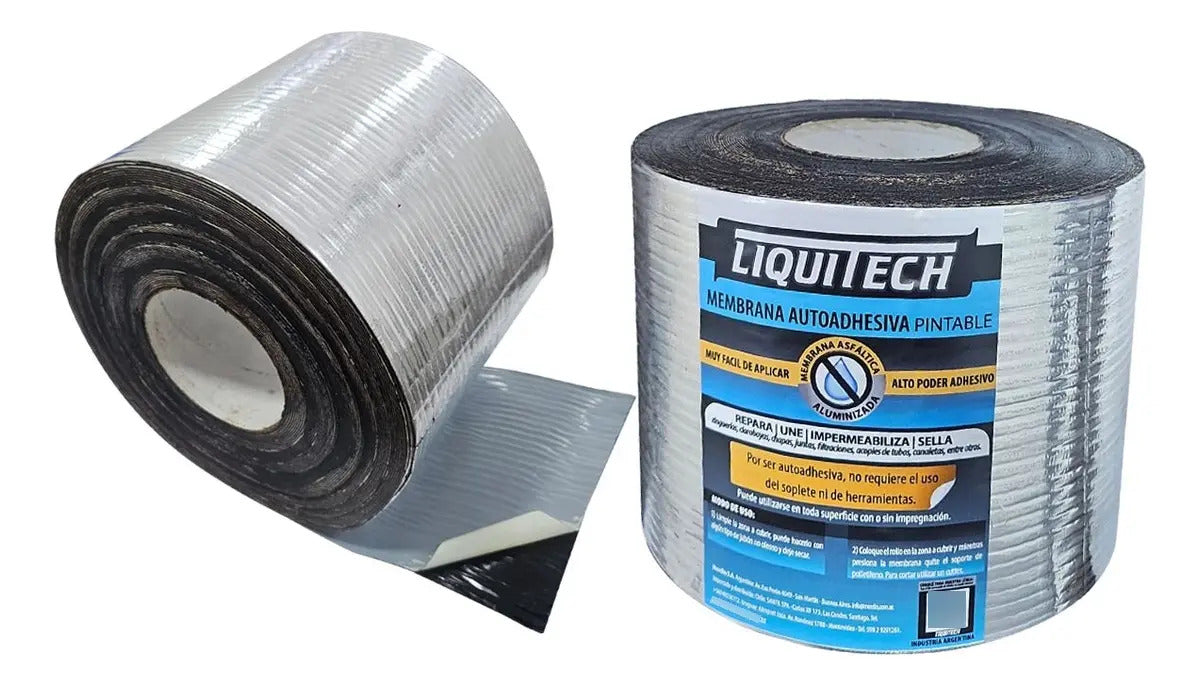 Membrana Autoadhesiva Liquitech 10Cm X 10M