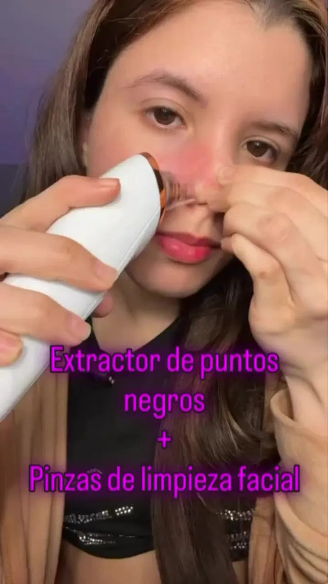 Extractor Puntos Negros Y Espinillas Usb + Set Removedor