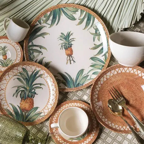 Plato de Playo Porto Brasil PineApple 27.5Cm 542094