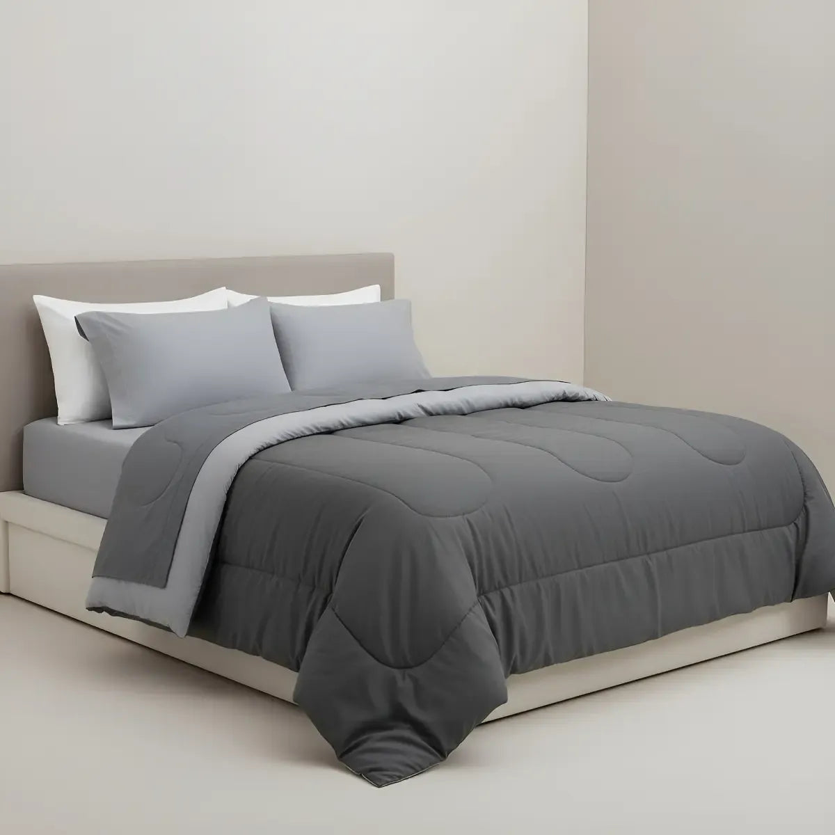 Juego Sabana 2 1/2 Pz Linea Plus Basic Premium Super Soft