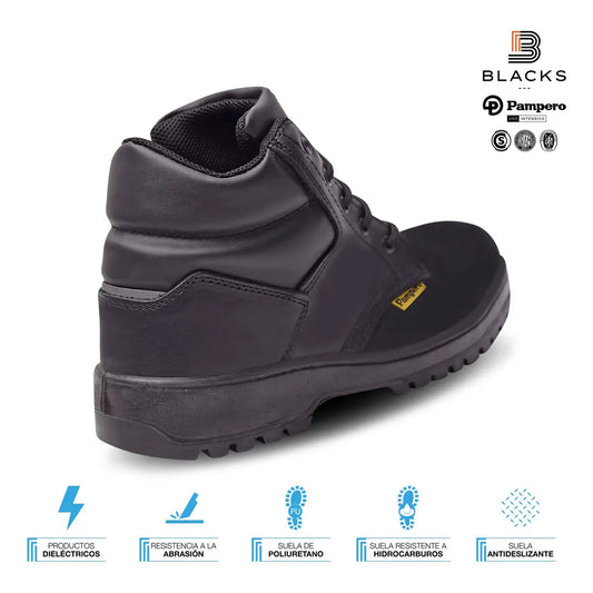 Botines De Seguridad Pampero 249 Ice Puntera Acero Trabajo