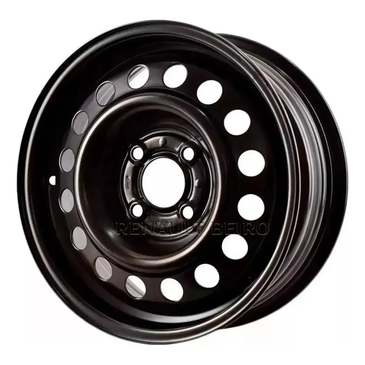 Llanta De Chapa 14 Pulgadas Clio 2 4x100 Negro