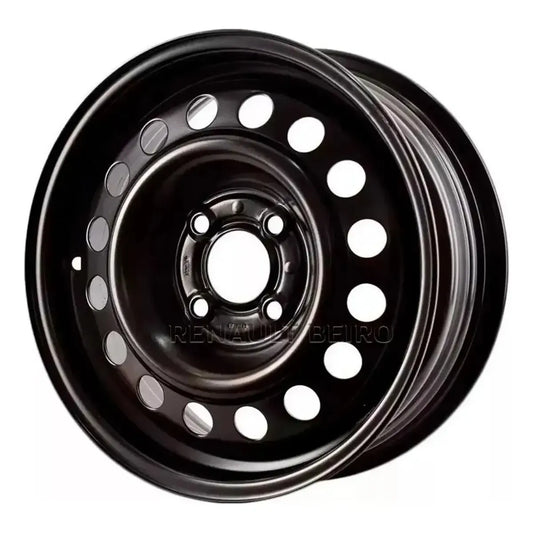 Llanta De Chapa 14 Pulgadas Clio 2 4x100 Negro
