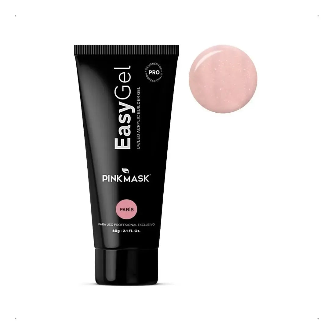 Easy Gel Pink Mask (polygel) X 60gr/2.1floz Color New York