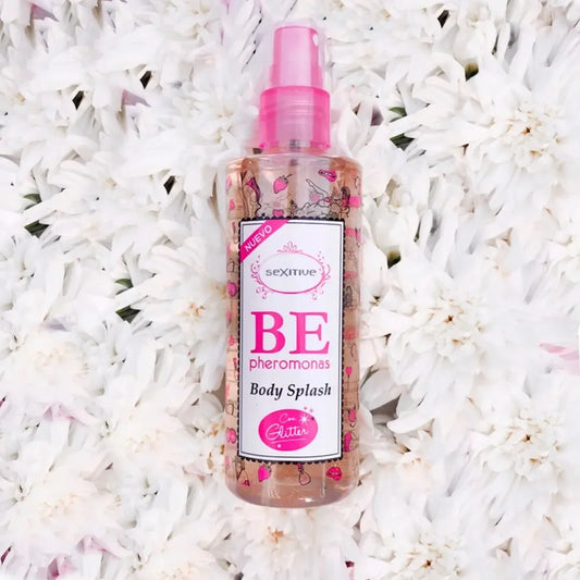 Body Splash Sexitive Be Afrodisiaco con Glitter 60ml