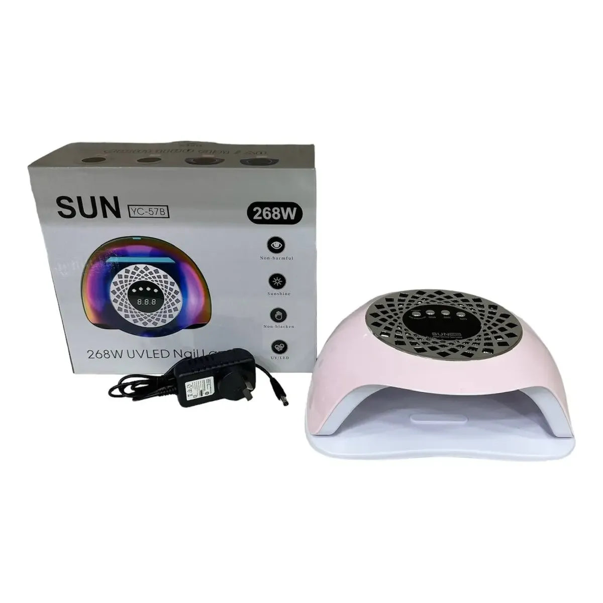 Cabina Sun Yc-57b 268w Uv/led Porta Celular