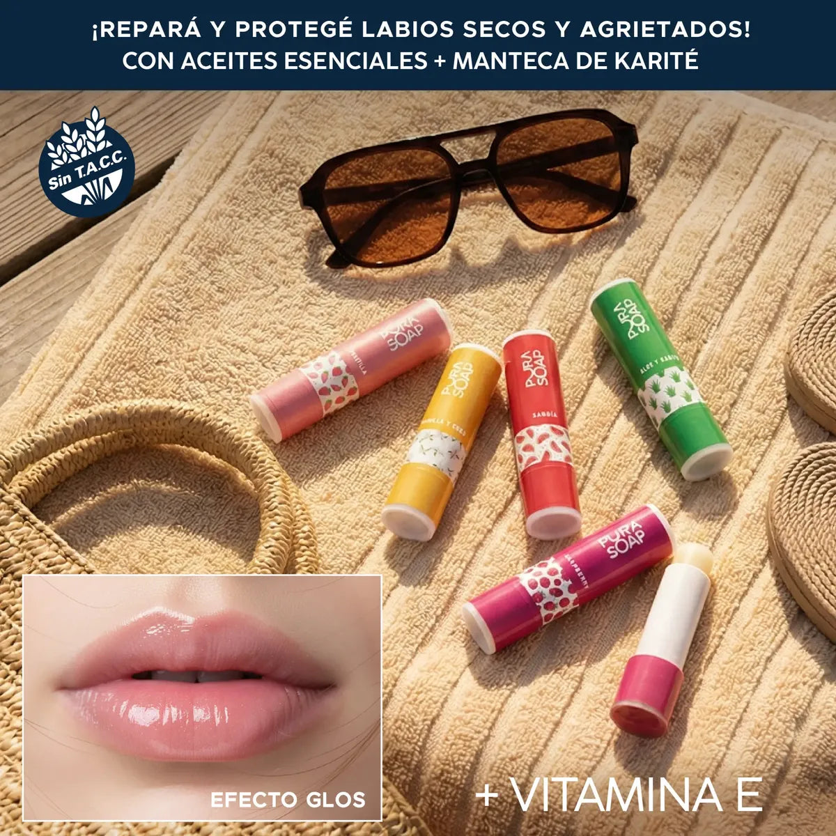 Bálsamo Aloe Vera Paraben Free Pura Soap Oficial