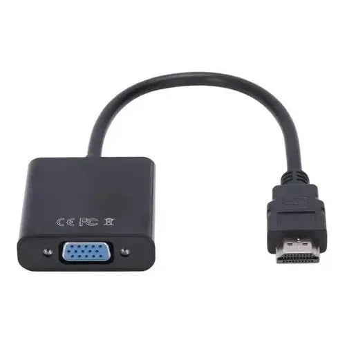 Cable Adaptador Elemax HDMI A VGA Negro 1080p 60Hz Xbox Series S