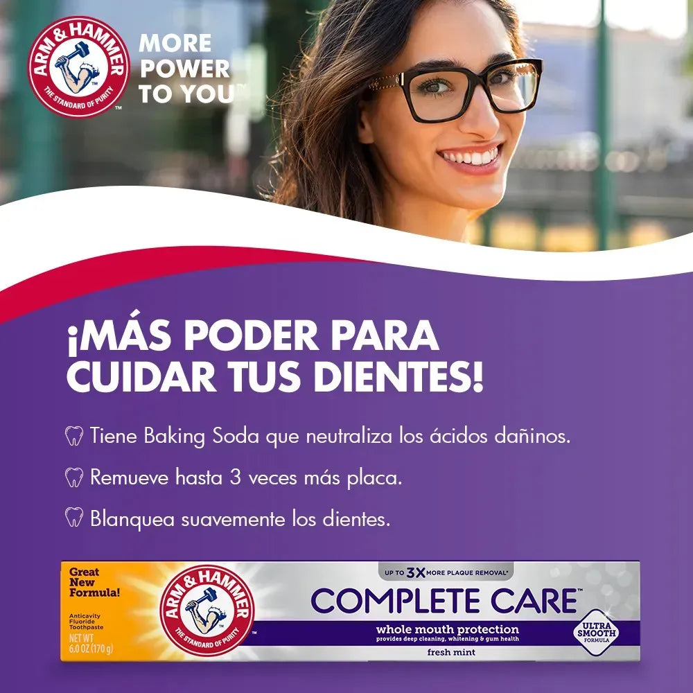 Pasta Dental Arm & Hammer - Complete Care 170g