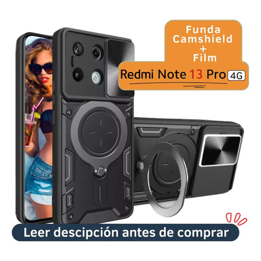 Funda P/ Redmi Note 13 Pro 4g Camshield Pro Caseme + Film