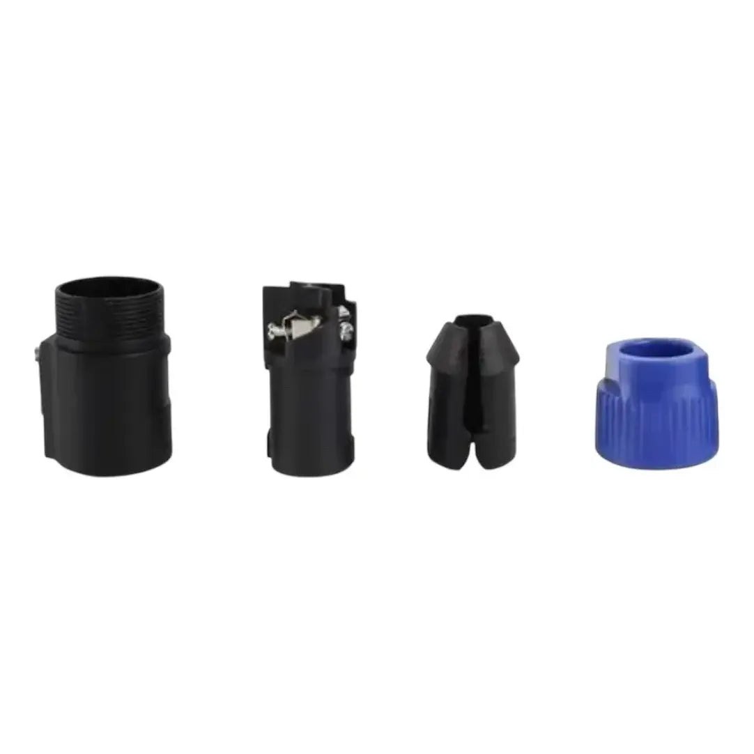 10 Conectores Ficha Speakon 4 Contactos Para Cable Bafle