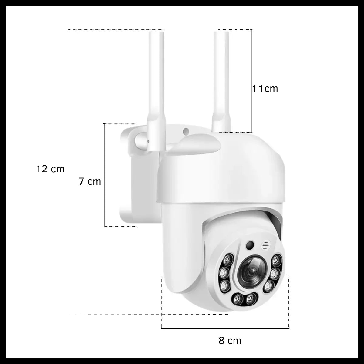 Cámara Inteligente 360 Wi-fi Oryx Or-101 1080p Intercomunic