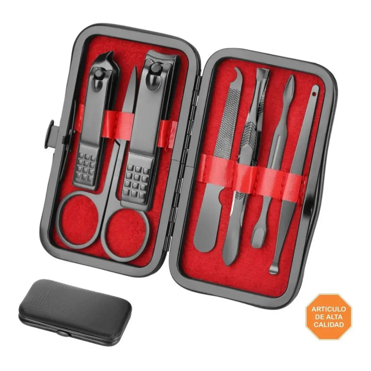 Kit Manicura Pedicura Patagonia Home Tapa Clach 7 Piezas