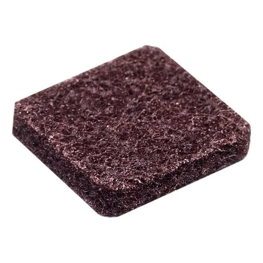 Topetina Suprabond De Fieltro Marrón Cuadrada 30mm Cuadrado