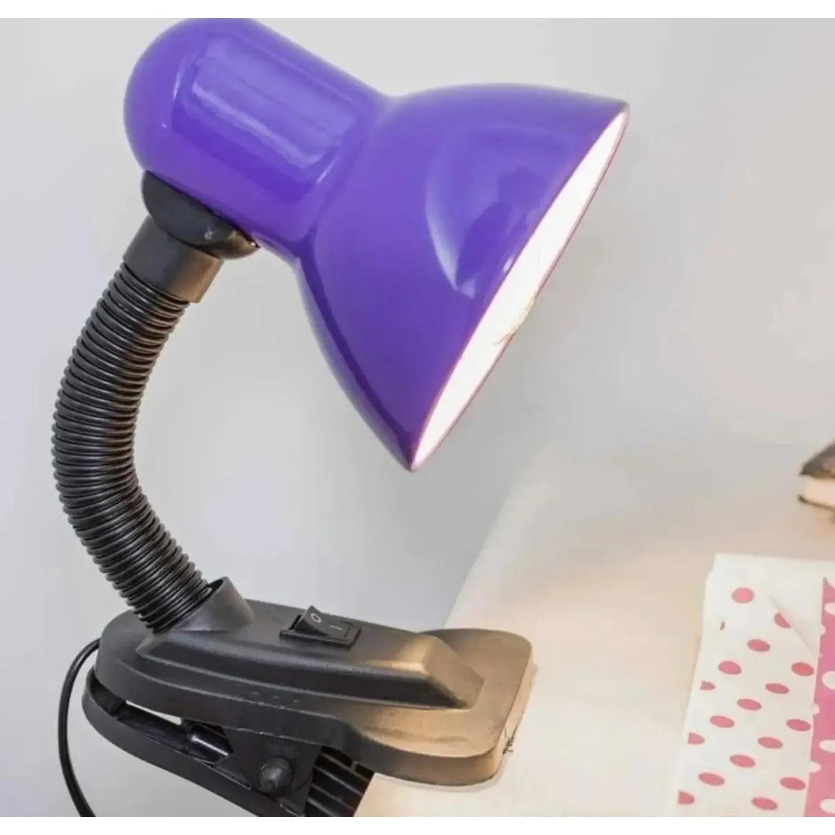 Velador Tipo Pixar Lampara Escritorio Flexible Pinza Broche